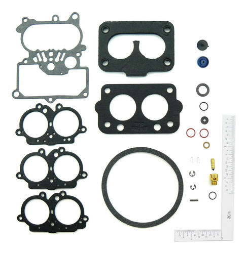 Kit Mtto Carburador Walker Fury Iii 8 Cil 6.6l 72 - 74