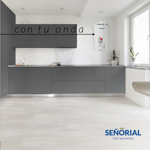 Termotanque multigas Señorial Zafiro TSZ-85 blanco 85L