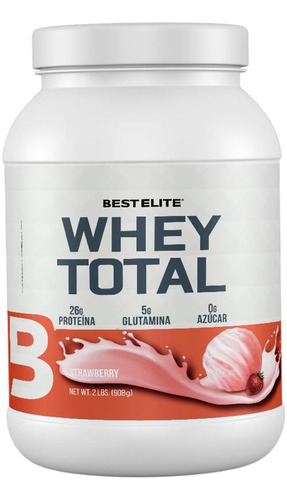 Proteina Whey 2 Libra 2 Lb Best Elite Pure Protein