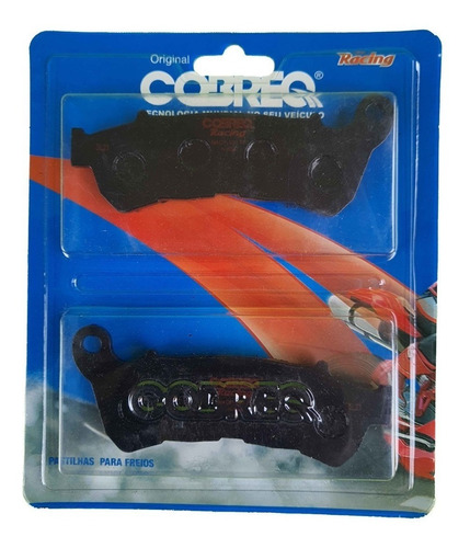 Pastilha Dianteira Cobreq Racing Nc 700x Com Abs