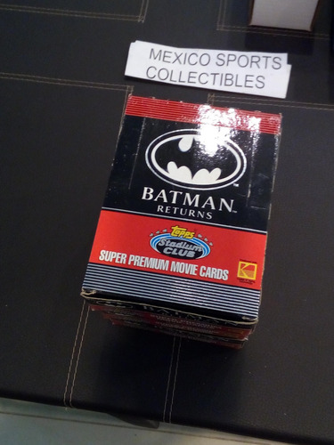 1 Caja De  Topps Batman Returns 36 Sobres