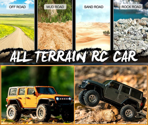 Yikeshu Rc Rock Crawler Rc Truck 4x4 Rc Jeep Off Road