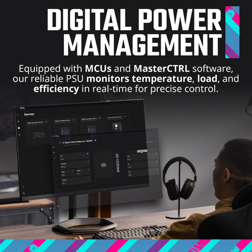 Fuente De Alimentación Cooler Master X Silent Edge Platinum