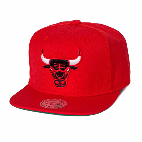 Boné Chicago Bulls Original Mitchell And Ness Vermelho