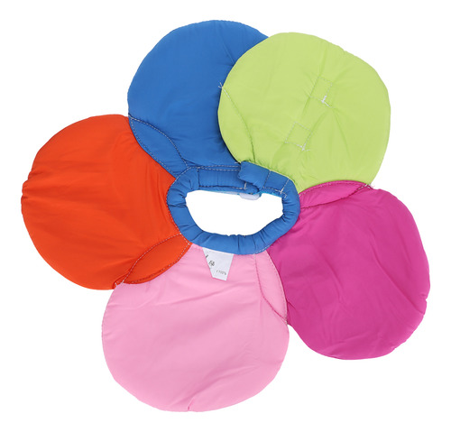 Collar De Perro Con Forma De Flor Protector Ajustable Para H