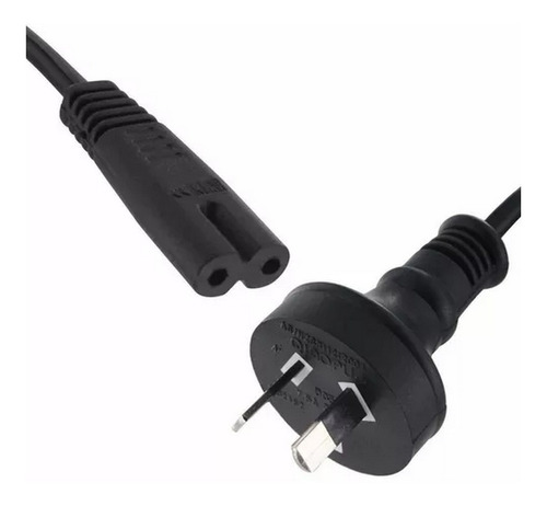 Imagen 2 de 3 de Cable Power 8 Kanji Kj-c8 Cable Tipo 8 1.2 Metros