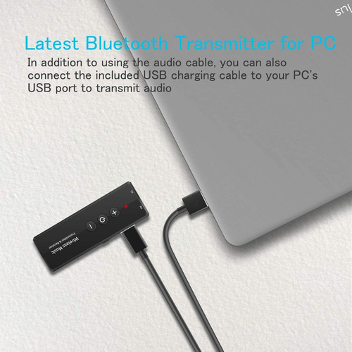 Transr 5 0 Adaptador Inalámbrico Portátil 3 En 1 Tr...