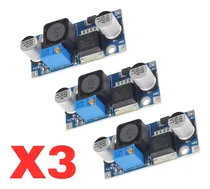 Comprar Pack X 3 Regulador Arsumo Lm2596 Step Down 2a 40v Ajustable