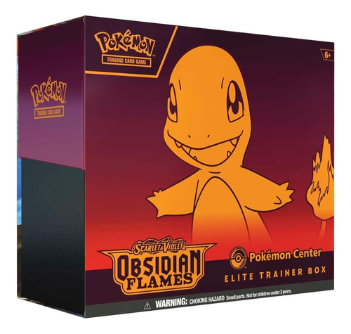 Pokémon Tcg: Etb Obsidian Flames - Edición Pokémon Center