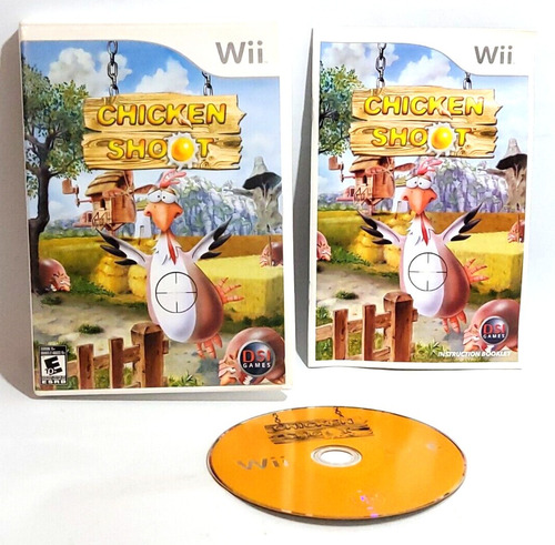 Chicken Shoot Juego Nintendo Wii Original Completo Fisico