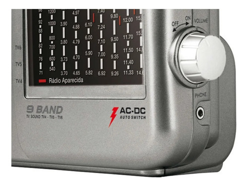 Rádio Portátil Tr-949gl - Semp Toshiba 110v/220v