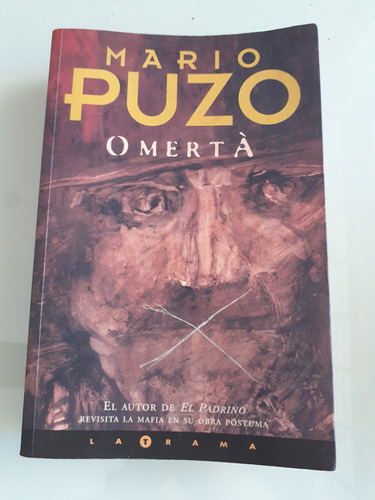 Libro Omerta De Mario Puzo (mafia Italiana)