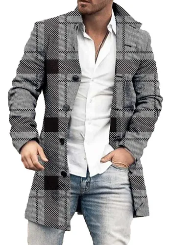 Abrigo moderno hombre sale
