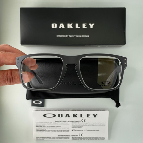 Oakley Holbrook Rx (54) Grey Smoke Frame, 100% Original