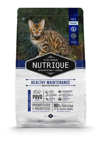 Nutrique Cat Maintenance 2kg Envio Gratis S.isidro Vte.lopez