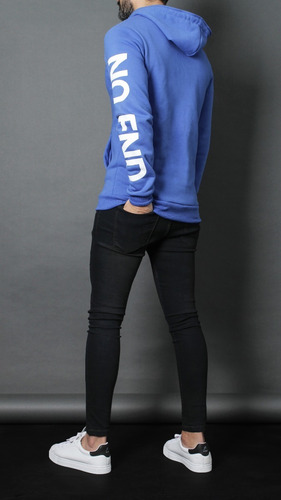 Imagen 2 de 4 de Campera Estampada No End 38412 Hombre