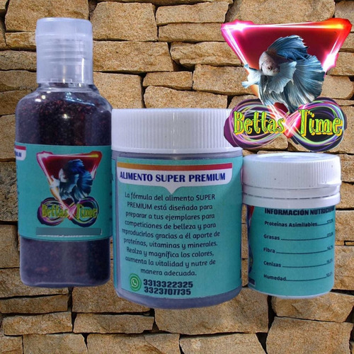 Kit De Productos Para Reproducción De Peces Betta