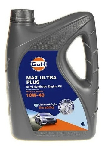 Aceite Gulf Max Ultra 10w40 Semisintético Caja De 4 X 4lts