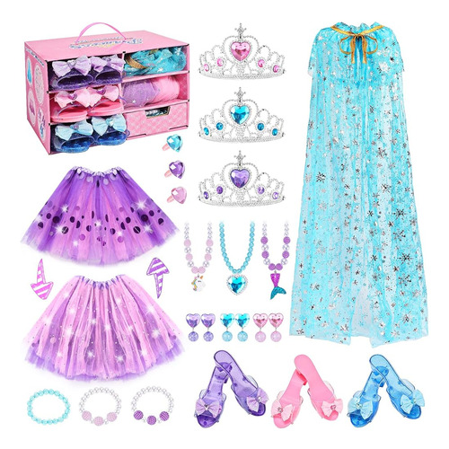 ~? Princess Dress Up Shoes And Jewelry Boutique -girls Prete