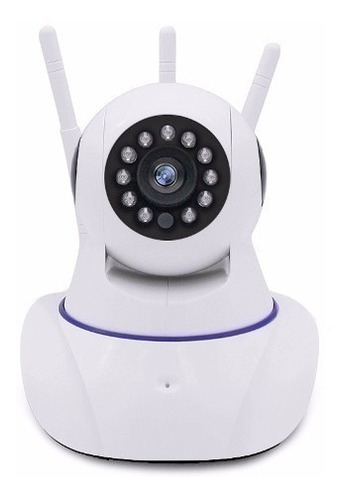 Camara Robotica Ip 3 Antenas Seguridad Wifi Hd  360°ip Wifi 