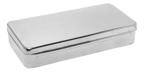 Caja De Acero Inox Para Instrumental Faeta 17 X 7 X 3