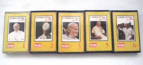 Lote Cassette, La Palabra Del Papa Juan Pablo Ii, Chile 1987