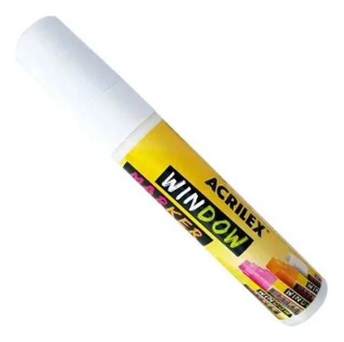 Caneta Marcador De Vidro Window Marker Acrilex Branco