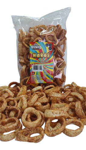 Haros Frituras De Harina De Papa Sabor Chile Y Cebolla