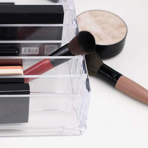 Polvo Maquillaje Organizador Stand 8 Espacio Cosmético Rack