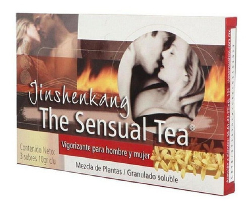 The Sensual Tea Caja 3 Sobres