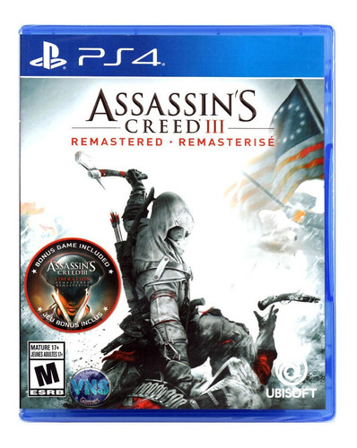 Assassin's Creed Iii Remastered  Ubisoft Ps4 Físico Ade