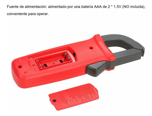 Pinza Amperimétrica Digital Uni-t Ut202a+ Multímetro De Verd