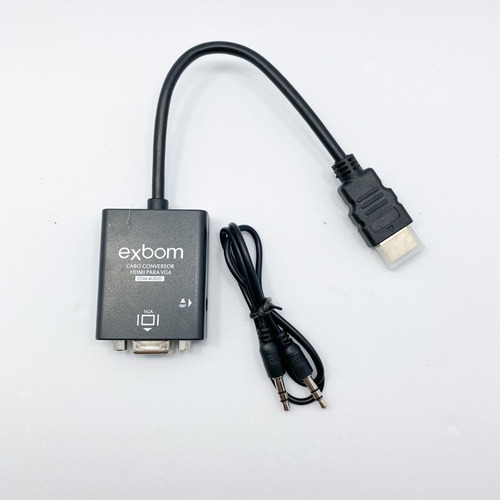 Cabo Conversor Hd/hdmi/vga Exbom Cchv100