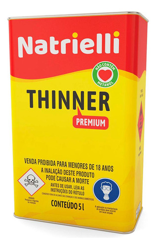 Thinner Natrielli 8100 5 Litros  Th810005