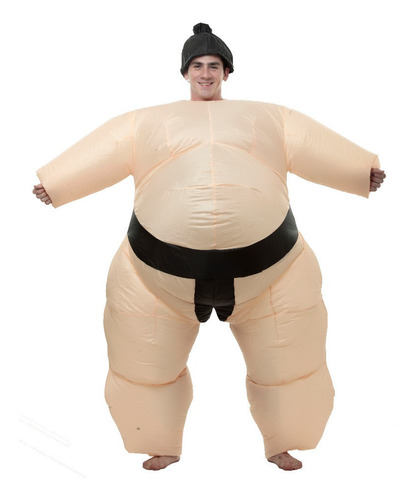 Imagen 1 de 1 de Disfraz Sumo Inflable Divertido Halloween