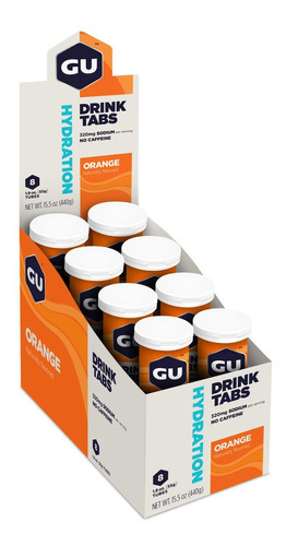 Tabletas Hidratacion Gu Drink Tabs Caja (8 Unidades) - Racer