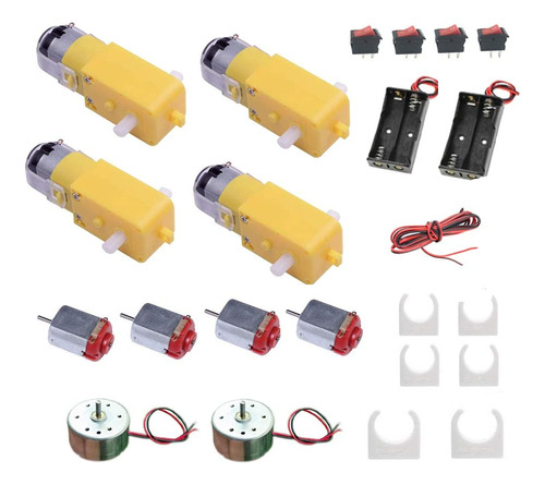 Dc Motor Kits Accesorios Para Proyectos De Ciencia De Automó