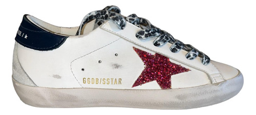 Zapatillas Golden Goose Super Star- Purpurina Fucsia 