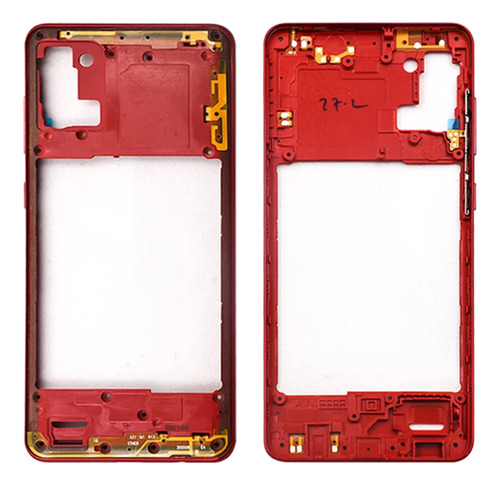 Bisel Compatible Con A31 Rojo Samsung