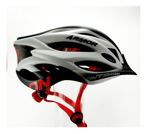 Casco de ciclismo, enduro On Trail Armor rojo M