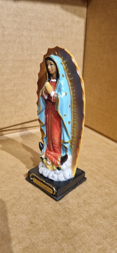 Imagem Resina Nossa Senhora De Guadalupe 13 Cm Importada