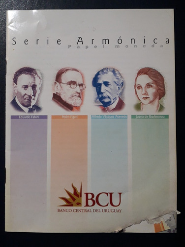 Catalogo Billetes 2000 Serie Armónica Banco Central Uruguay