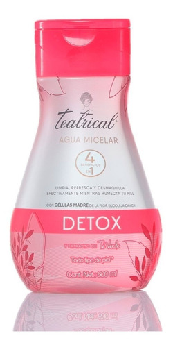 Teatrical Agua Micelar Detox 600ml