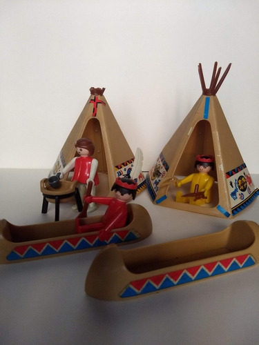 Playmobil Geobra Indios De 1974