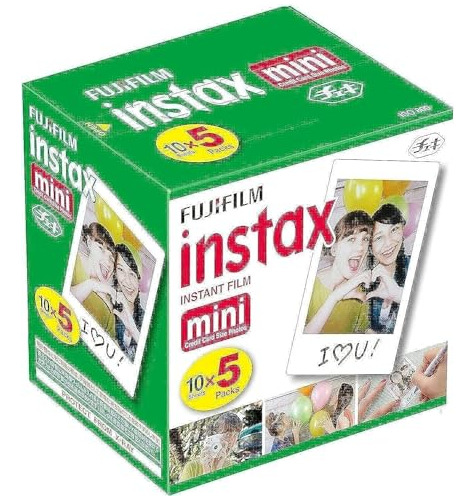 Pack 50 Peliculas Para Foto - Instax Mini Fujifilm