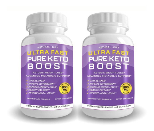 Suplemento Keto Boost X2 - Advanced Metabolic - 120 Capsulas