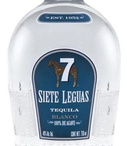 Tequila 7 Leguas Blanco 700 Ml