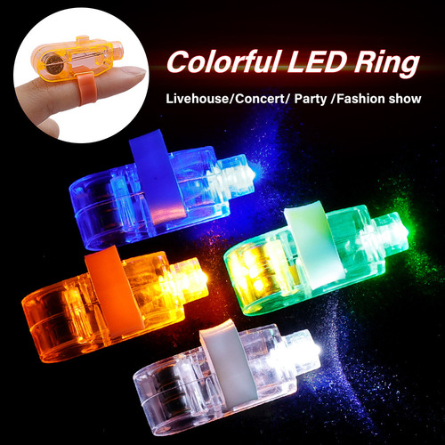 Luces Led Luminosas Para Dedos, 20 Unidades, Decoración Infa