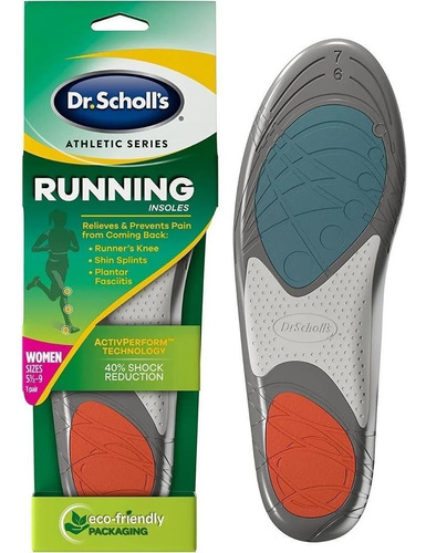 Plantillas para correr Dr. Scholl para mujer, tallas 34 a 39