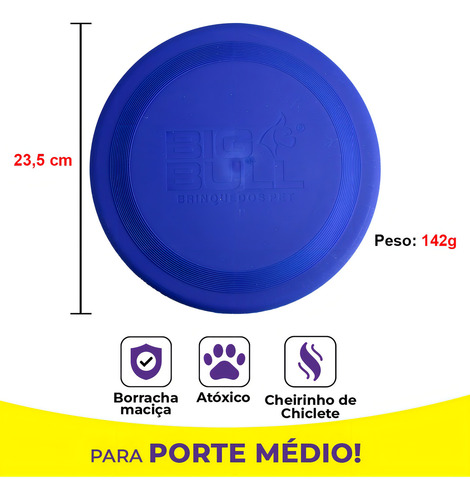 Disco Frisbee para jugar a mascotas, divertido, playa, campo, perro, color azul
